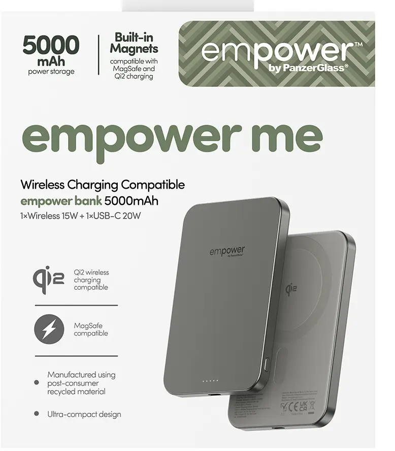 PanzerGlass empower Bank 5000mAh Titāns Photo 3