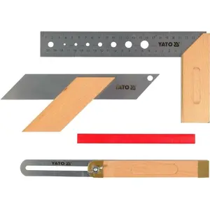 Mērlīkums YATO YT-70823, nerūsējošais tērauds, iepakojumā 4 gab.
