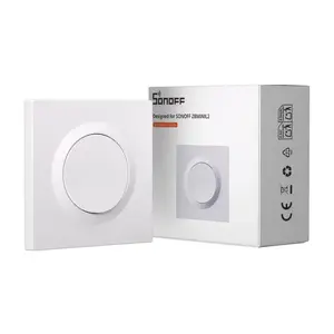 Wall switch housing Sonoff E1GSL without N — mounting frame for single-gang wall switch