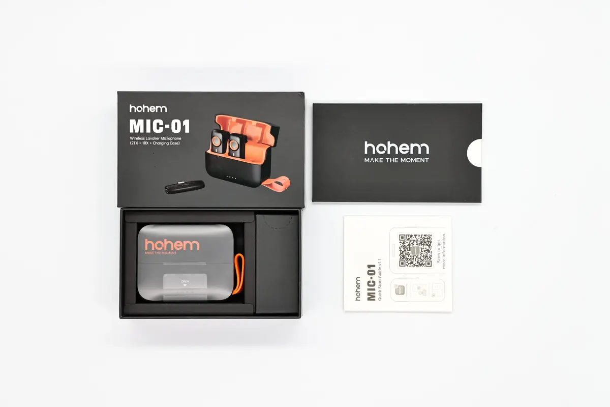 Hohem MIC-01-USBC Wireless Clip-on Microphone Photo 2