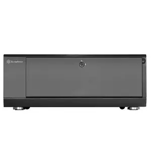HTPC Silverstone GD10 Melns Formas faktors PC Sānu barošanas avots 80 120 mm Ventilatori