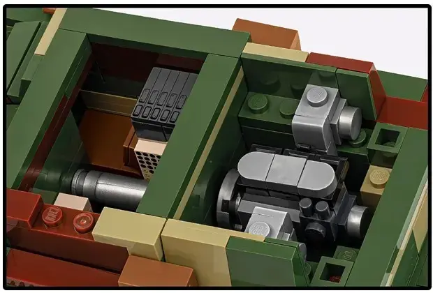 Cobi Building Blocks Light Tank 7TP — 669 pcs Photo 8