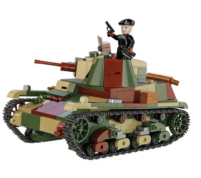 Cobi Building Blocks Light Tank 7TP — 669 pcs Photo 13