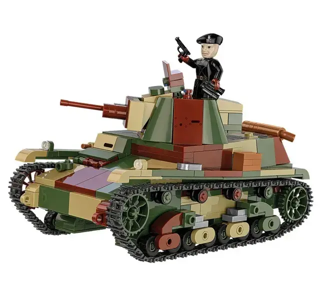 Cobi Building Blocks Light Tank 7TP — 669 pcs Photo 14