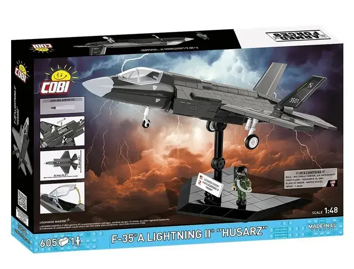 Cobi F-35A Lightning II konstruktors — 605 detaļas Photo 2