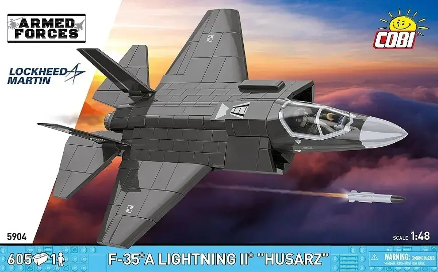 Cobi F-35A Lightning II konstruktors — 605 detaļas Photo 8