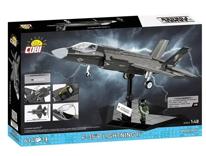 Cobi F-35B Lightning II konstruktors, 614 detaļas Photo 2