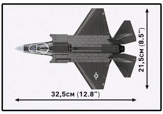 Cobi F-35B Lightning II konstruktors, 614 detaļas Photo 4