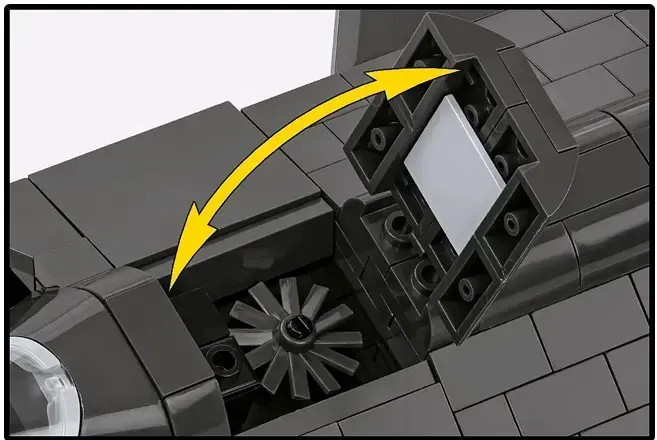 Cobi F-35B Lightning II konstruktors, 614 detaļas Photo 6
