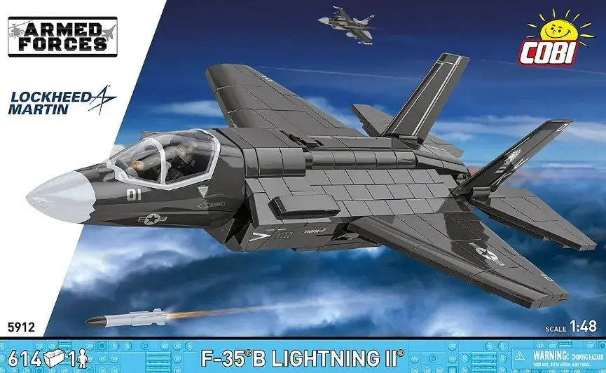 Cobi F-35B Lightning II konstruktors, 614 detaļas Photo 9