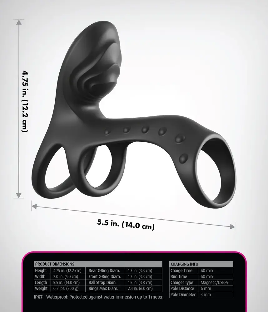 Насадка Fantasy C-Ringz Ultimate Couples Cage Pro Photo 6