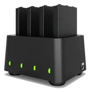 Elo Touch Solutions M51 4 Unit Battery Charger for Handheld Mobile Computer Batteries Black
