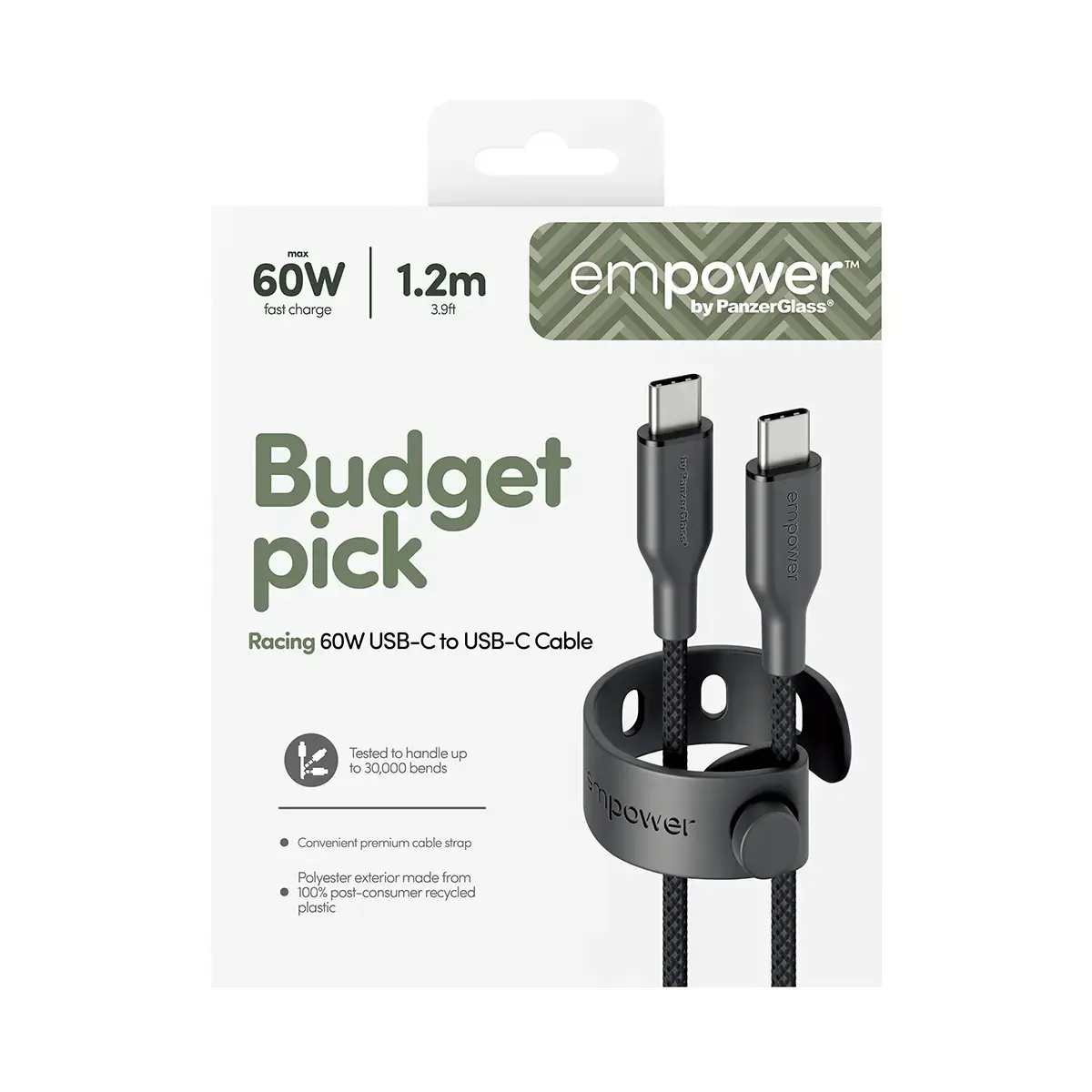 USB-C Кабель PanzerGlass empower by ® Racing 60W Photo 3
