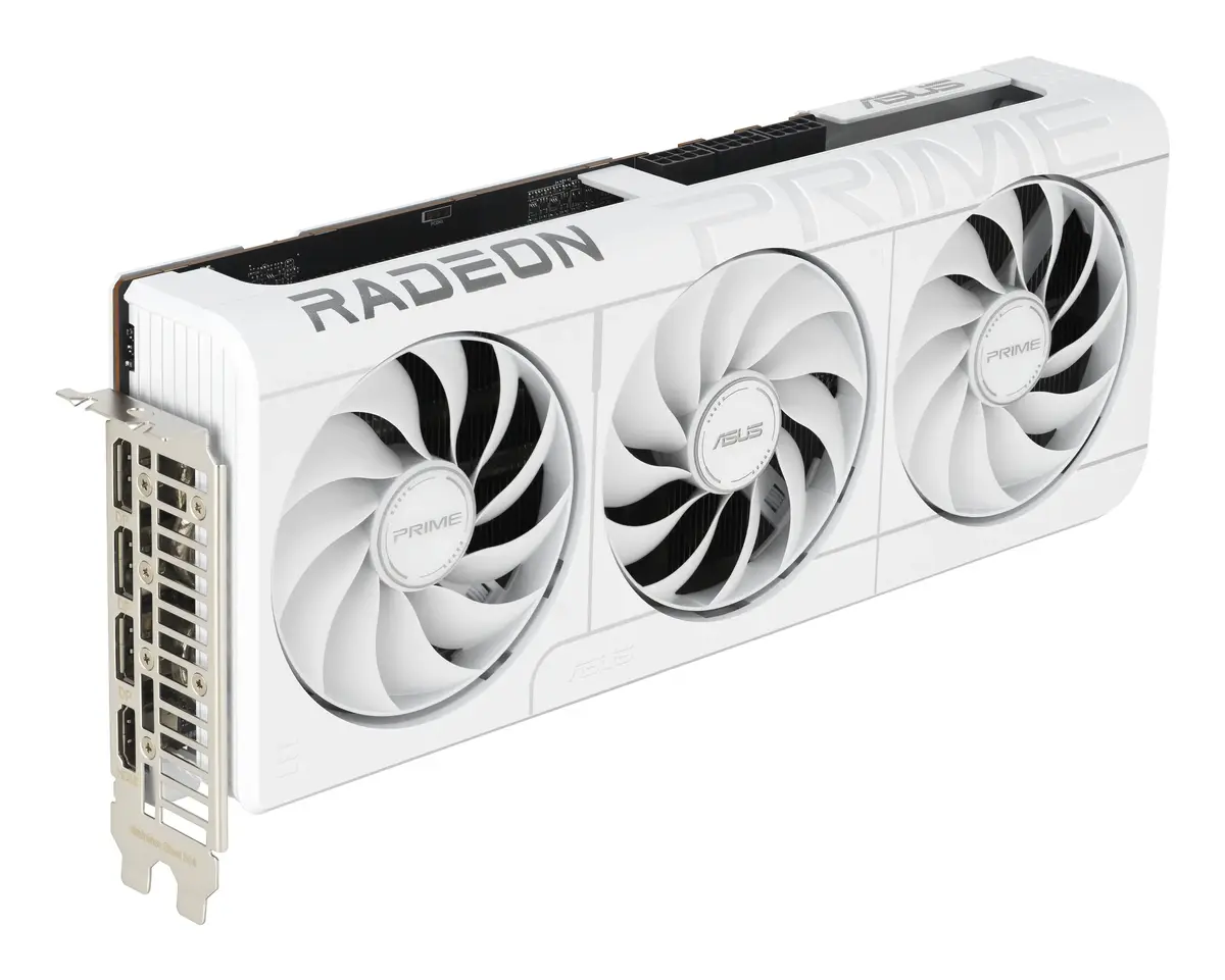 Видеокарта ASUS Prime RX9070XT-O16G-WHITE Photo 2