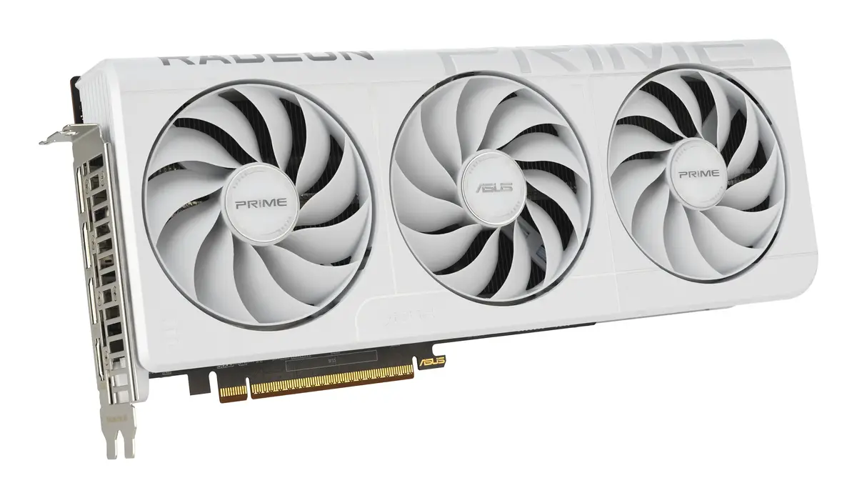 Видеокарта ASUS Prime RX9070XT-O16G-WHITE Photo 3
