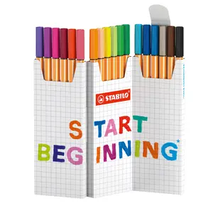 STABILO Fineliner point 88 18 цветов Тонкий наконечник Многоцветный