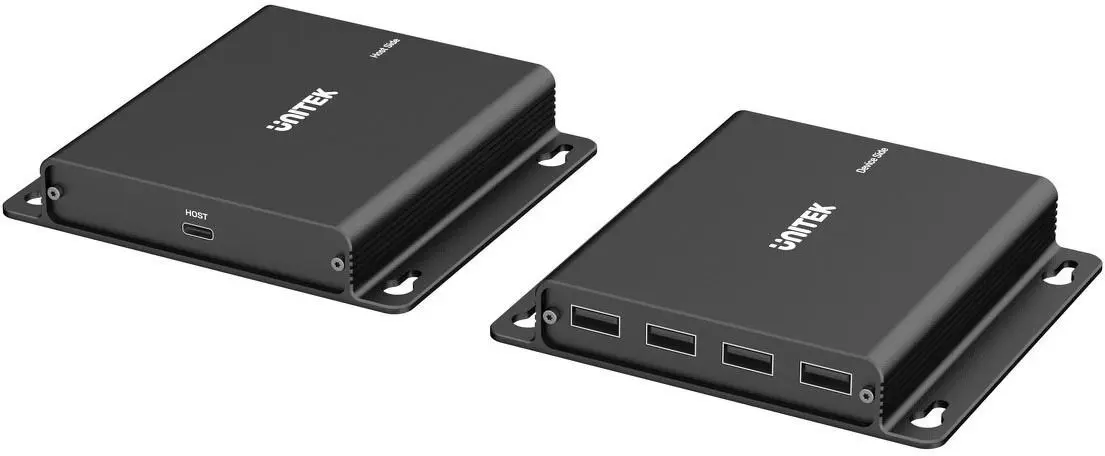 USB‑C uz 4× USB‑A ar Ethernet
