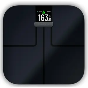 Умные весы GARMIN Index S2 Black — измерение состава тела, подключение по Wi‑Fi