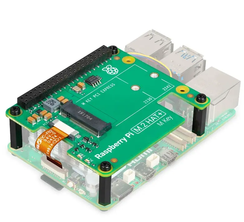 Raspberry Pi M.2 HAT+ плата расширения Photo 2