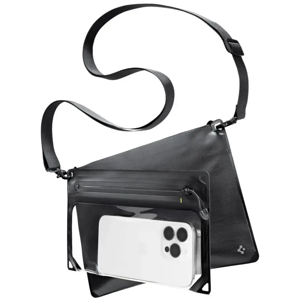 Spigen A640 Universal Crossbag Black — Waterproof Case Photo 2