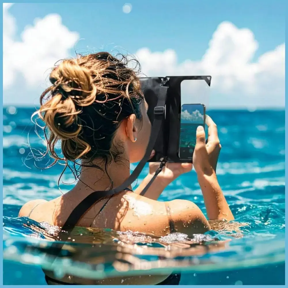 Spigen A640 Universal Crossbag Black — Waterproof Case Photo 4