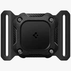 Spigen Tough Armor AirTag holder for pet collar — Black