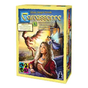 Papildinājums galda spēlei Brain Games Carcassonne Expansion 3 The Princess & The Dragon