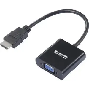 Адаптер HDMI — VGA SpeaKa Professional с аудиовыходом 3,5 мм