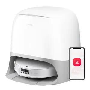Roborock Qrevo Curv X Bagless Grey White Round Roller Brush LiDAR
