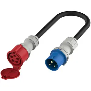 EV adapter PLATINET EV_A22C35MC CEE 32A (female) to CEE 32A (male) 22 kW