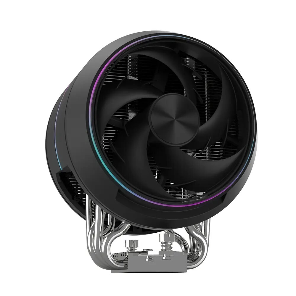 ZALMAN ZET5 Procesora Ventilators Melns ar