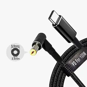 Кабель для зарядки USB-C — Asus 5.5 x 2.5 мм 100W 1.8 м от fusion accessories
