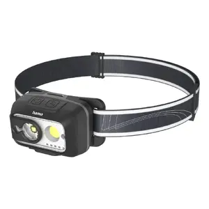 Налобный фонарь Hama HL500-C Черный Серый LED 500 лм USB