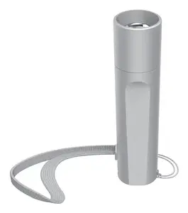 Hama FL60 Silver Hand Flashlight LED 1W Aluminium with 3 Modes and 60 lm