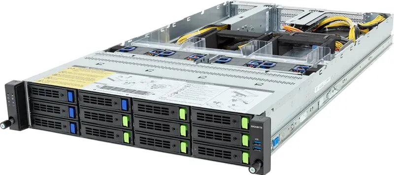 2U statīva serveris GIGABYTE R283-ZF0-AAL1 rev