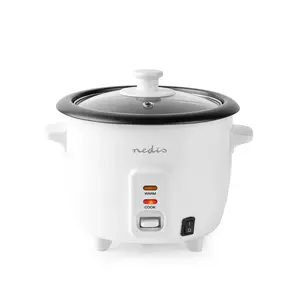 Rice Cooker Nedis KARC06WT 0.6L 300W White
