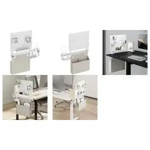 Desk organizer LOGILINK PB0101 White – desktop storage for pens, notes and accessories