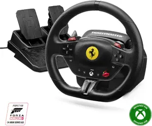 Steering wheel + Pedals Thrustmaster T98 Ferrari 296 GTS — Wired USB, Black, for PC & Xbox One/Series