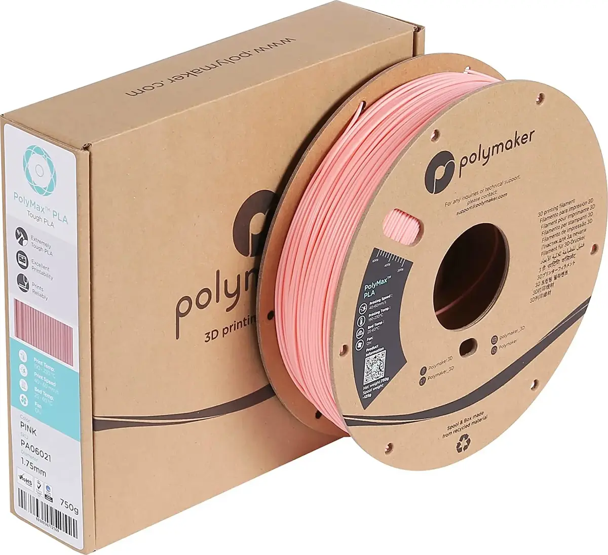 3D печать материал Polymaker PA06029 Photo 2