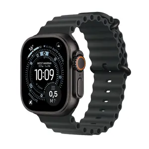 Умные часы Apple Watch Ultra 3 GPS + Cellular 49mm Черный титановый корпус Черный океанский ремешок