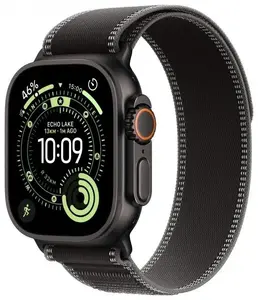 Apple Watch Ultra 3 GPS + Cellular 49mm Melna titāna korpuss ar melnu/ogļu siksnu - M/L