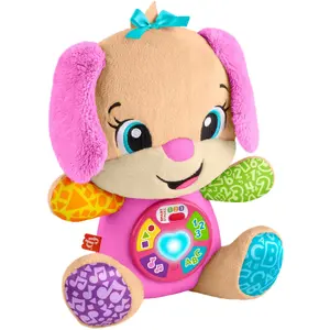 Educational toy MATTEL Fisher-Price Learn & Laugh Puppy Sister JFD36 interactive learning toy for toddlers