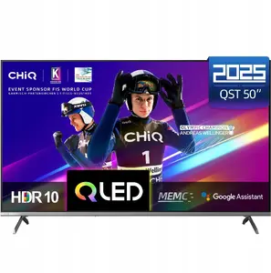 Televizors CHiQ U50QST 50" QLED UHD, 50 collu QLED 4K Smart TV, energoefektivitāte E