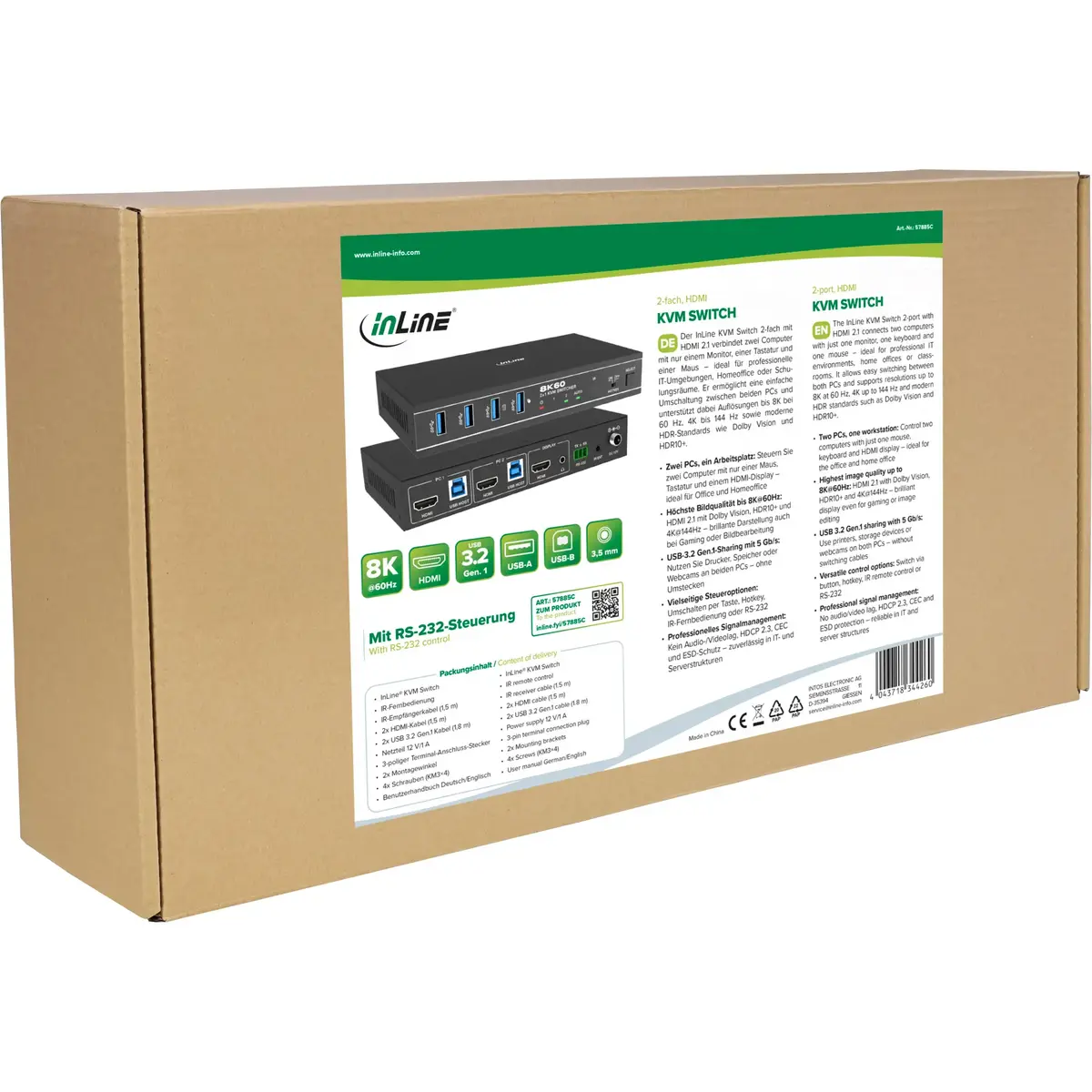 KVM switch InLine 57885C Photo 7