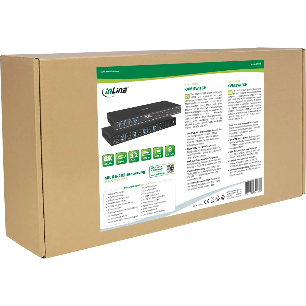 KVM switch InLine 57885D Photo 7