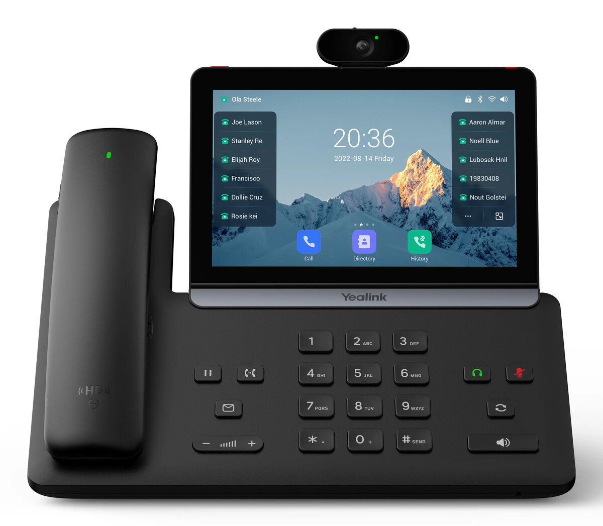 IP tālrunis Yealink SIP-T88V Pro melns