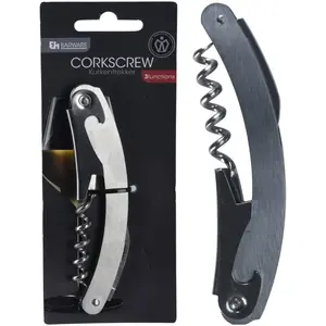 Bottle opener Excellent Houseware 3925556 metal foldable compact design
