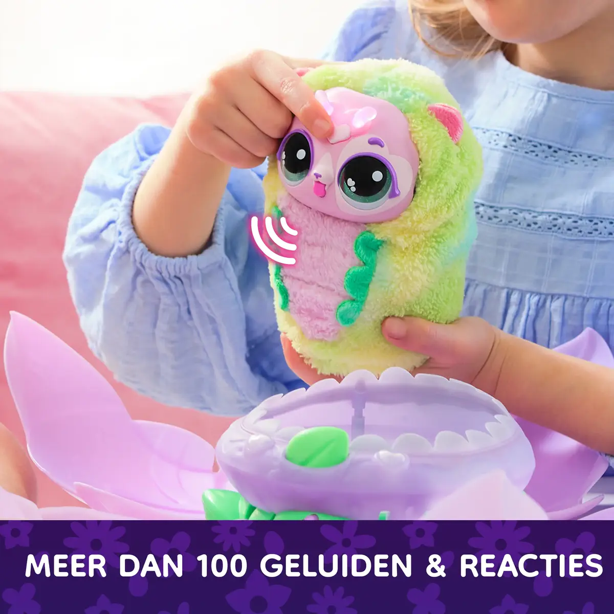 Interactive Toy Bloomables by Hatchimals Kittyfly Surprise Photo 3