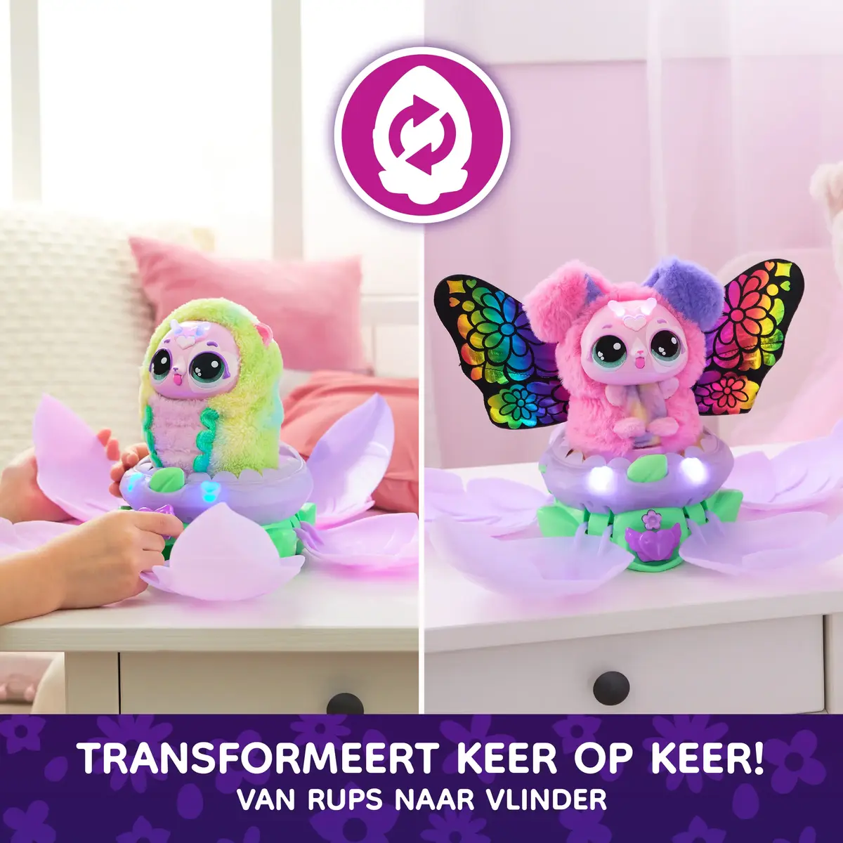 Interaktīvā Rotaļlieta Bloomables no Hatchimals Puppyfly Photo 4