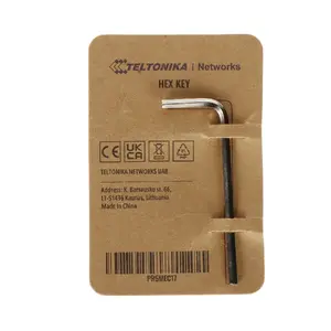 Sešstūra atslēga Teltonika 19 x 53 x 2.5 mm niķelēta leņķa PR5MEC17